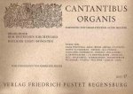 Cantanibus Organis 17 - Orgelstücke alter Meister für Pfingsten